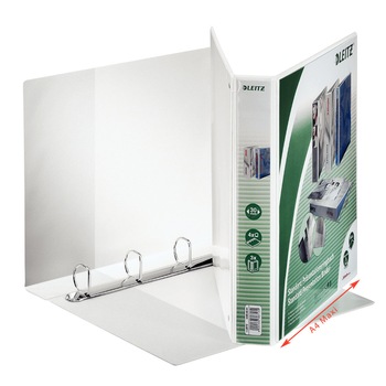 Caiet mecanic Leitz Panorama Maxi, A4, mecanism 4DR, inel 30 mm, alb Caiet mecanic Leitz Panorama Maxi, A4, mecanism 4DR, inel 30 mm, alb