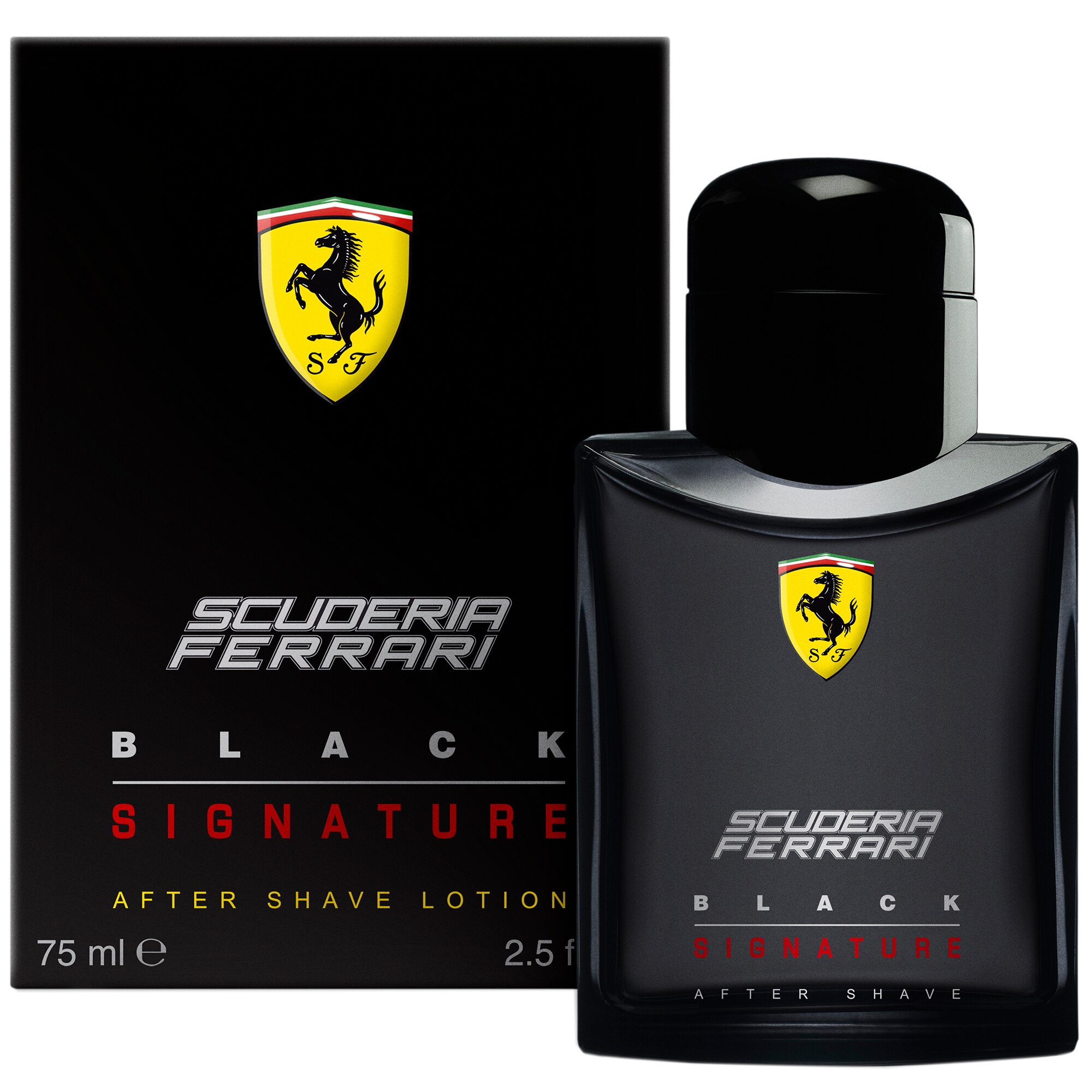 Lotiune dupa ras Ferrari Scuderia Black Signature, 75 ml