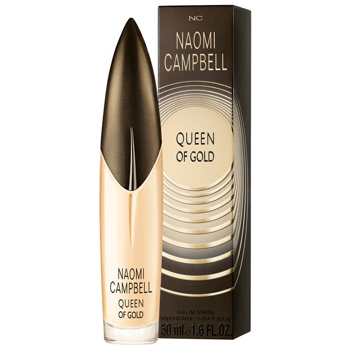 Apa de Toaleta Naomi Campbell Queen Of Gold, Femei, 50ml