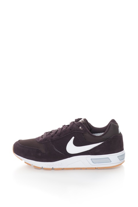 Nike, Pantofi sport Nightgazer, Rosu Bordeaux, 10.5