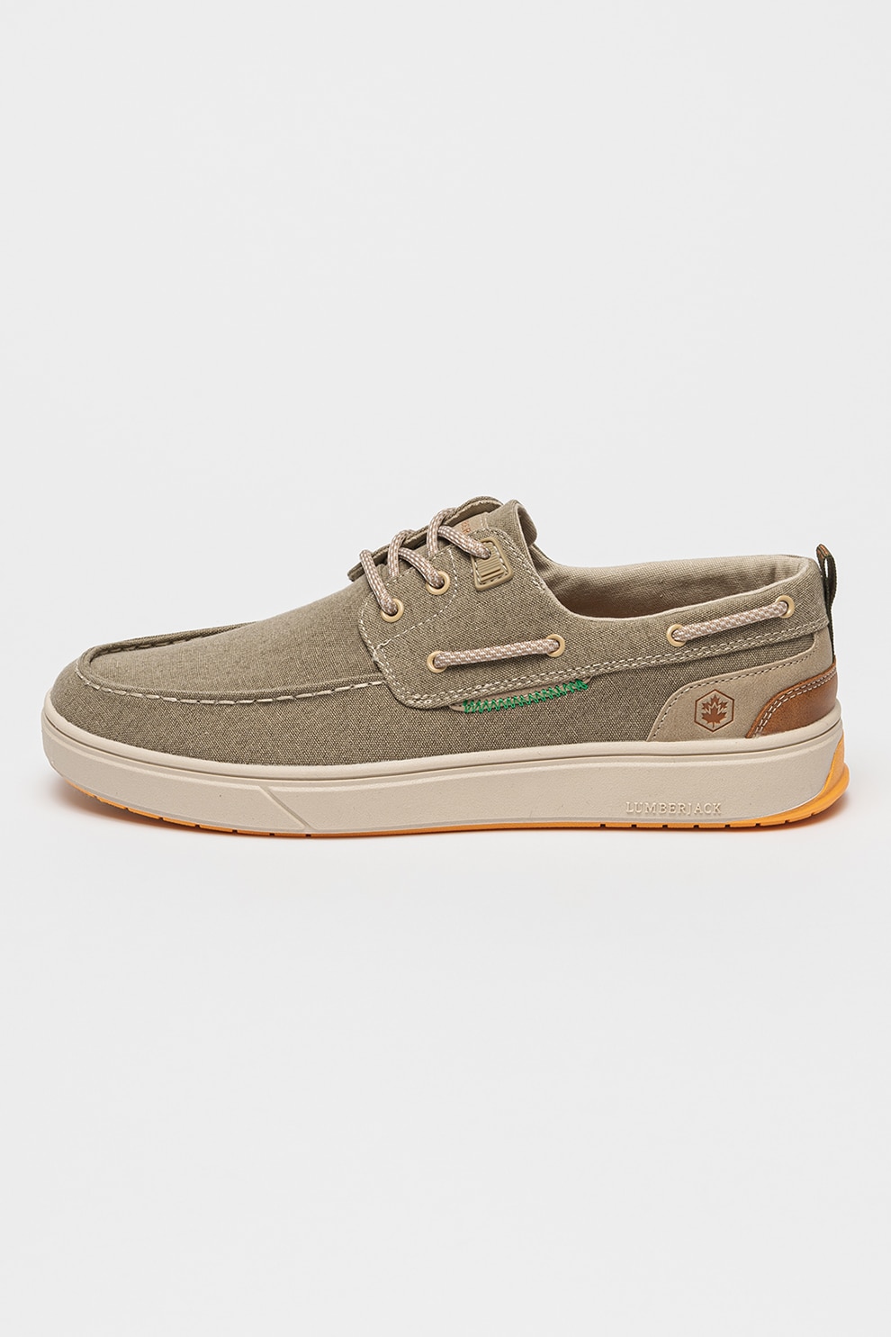 Lumberjack, Pantofi din material textil Marvin, Maro taupe deschis, 44