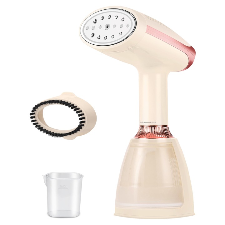 Уред за гладене с пара, 1500 W, 280 ml, бежов