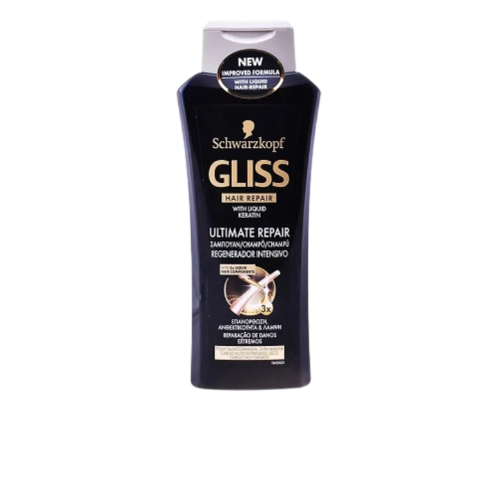 Sampon revitalizant pentru parul deteriorat, Schwarzkopf Gliss Ultimate Repair, 400 ml