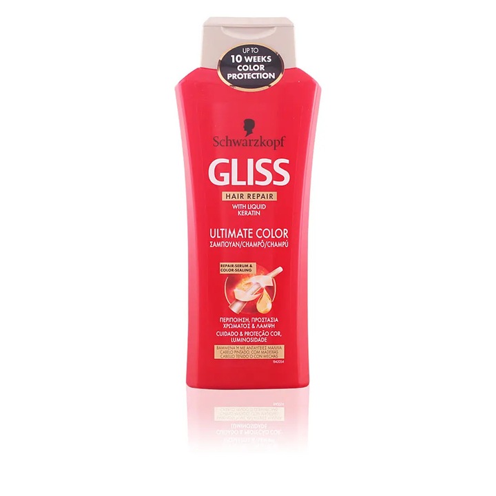 Sampon protector si reparator pentru par vopsit Schwarzkopf GLISS ULTIMATE COLOR 400 ml
