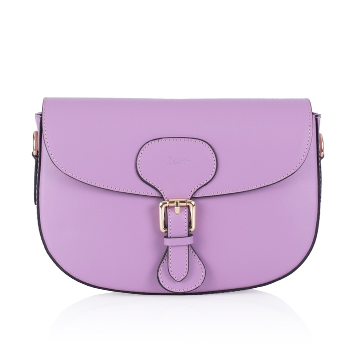 Geanta Zevo dama piele naturala tip postas Marina