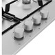 Plita incorporabila Beko HIAG64223SX, Gaz, 4 arzatoare, 60 cm, Inox
