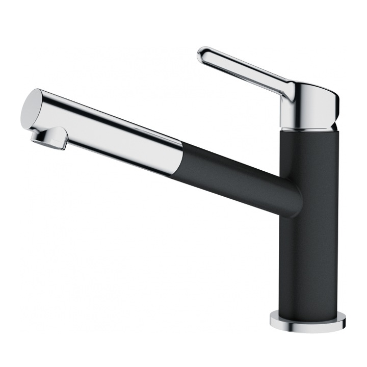 Franke Orbit kihúzható csaptelep Nero