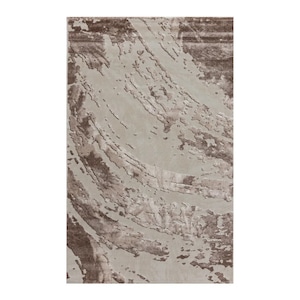 Covor Modern VESNA, Culoare BEJ / CREM, 80x150 CM, Cod: 40059B