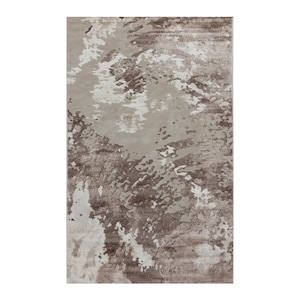 Covor Modern VESNA, Culoare BEJ / CREM, 80x150 CM, Cod: 40055B