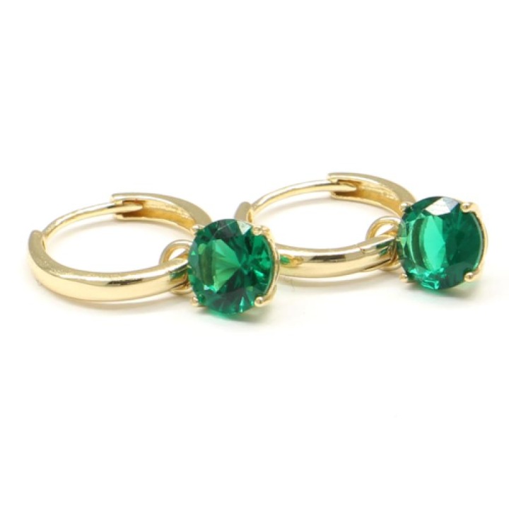 Cercei aurii Pattic cu privesc, 1,70 g, 0,8 mm