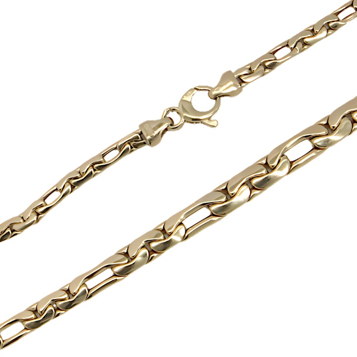 Colier aur PATTIC 585/1000, 8,35 gr, aur galben, design extins