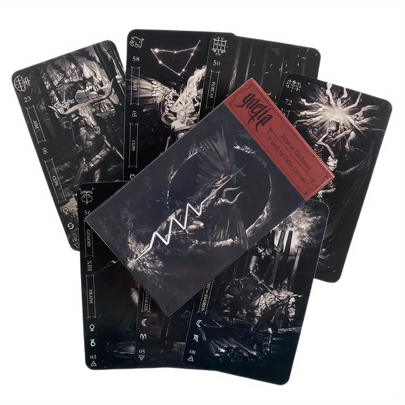 Carti Tarot, Goetia Tarot in Darkness, Fabio Listrani, 78 carti