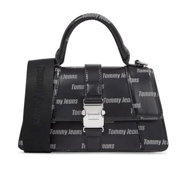 Válltáska, Tommy Jeans, fekete, OS méret