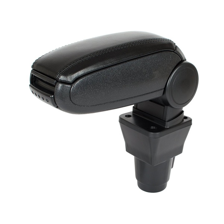 Cotiera Dacia Duster II, negru, ecopiele, set montaj