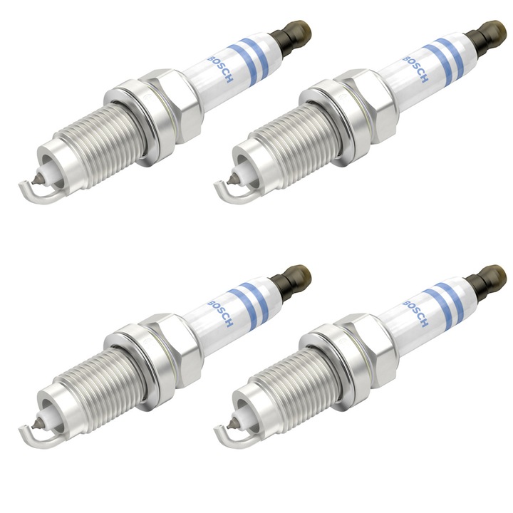 Комплект 4 свещи Bosch за Audi A3, A4, Skoda Octavia, VW Eos, Golf, Jetta, Passat, Touran