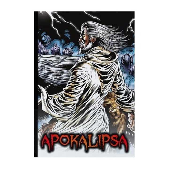 Apokalipsa. Komiks, Art Ayris, Kyle Holtz, 2024, 136 pagini, format 243x174 mm, coperta tare