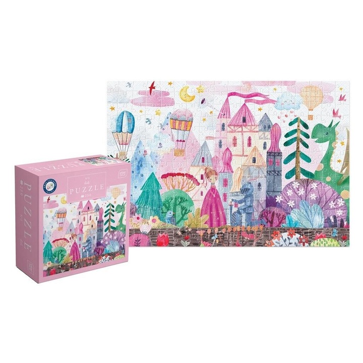 Puzzle pentru copii Interdruk, Castle, 250 piese