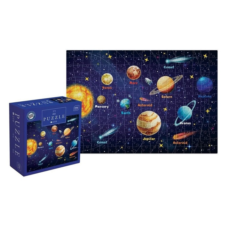 Puzzle pentru copii Interdruk, Solar System, 250 piese