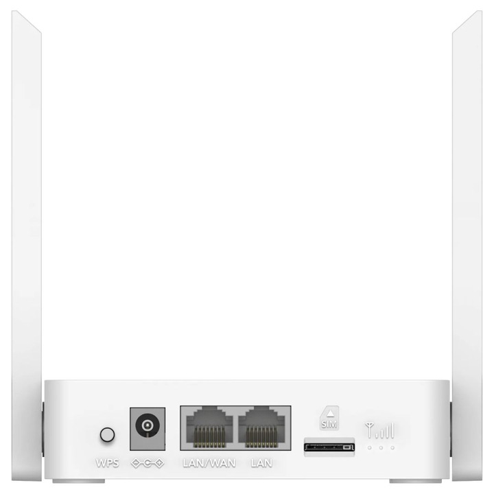 Router Wi-Fi Cudy LT300 4G LTE N300, 2.4GHz, 300Mbps, 1xLAN, 1xWAN/LAN