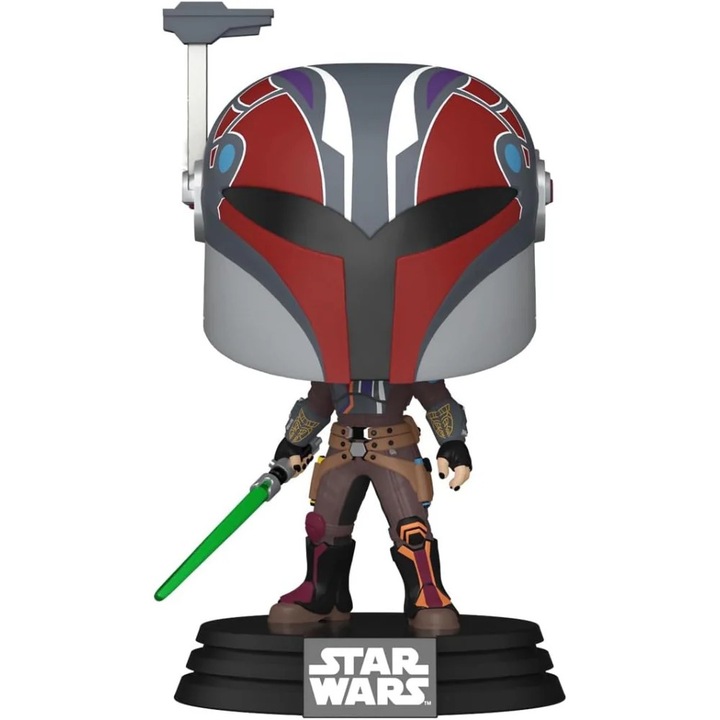 Фигурка Funko Pop, Star Wars, Ahsoka, S3, Sabine Wren, 10 cm, Многоцветен