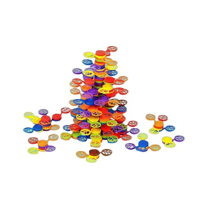 Образователна и интерактивна играчка, 120 части, Пластмаса, 3 4 5 6+ години, Многоцветна