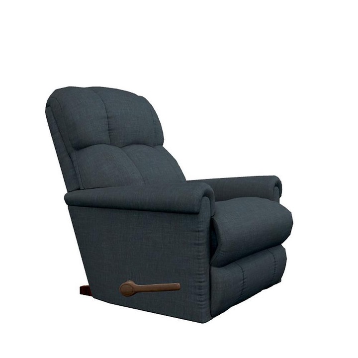 Фотьойл с релакс механизъм, La-z-boy Pinnacle, Rocker Recliner, текстил Sarah Indigo