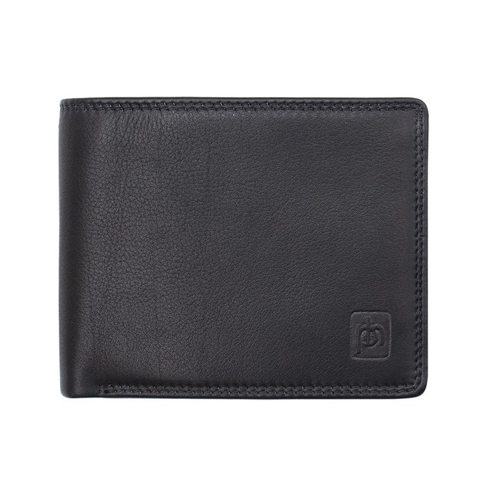 Мъжки портфейли Dugros, 3098BRN, Естествена кожа, Тъмнокафяв