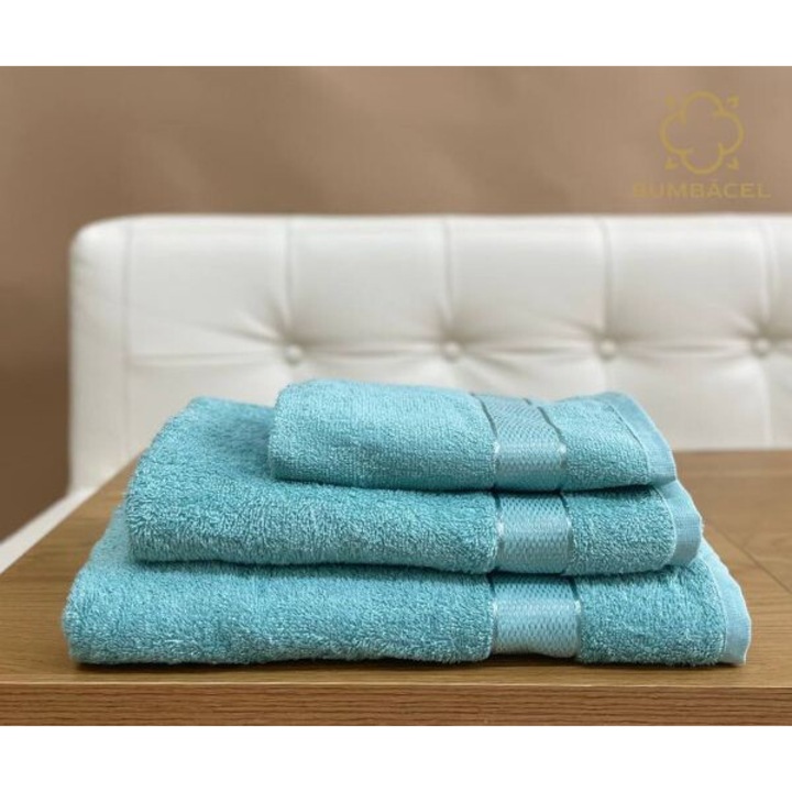 Prosop Curcubeu 70x140 cm, 1 prosop, Turcoaz