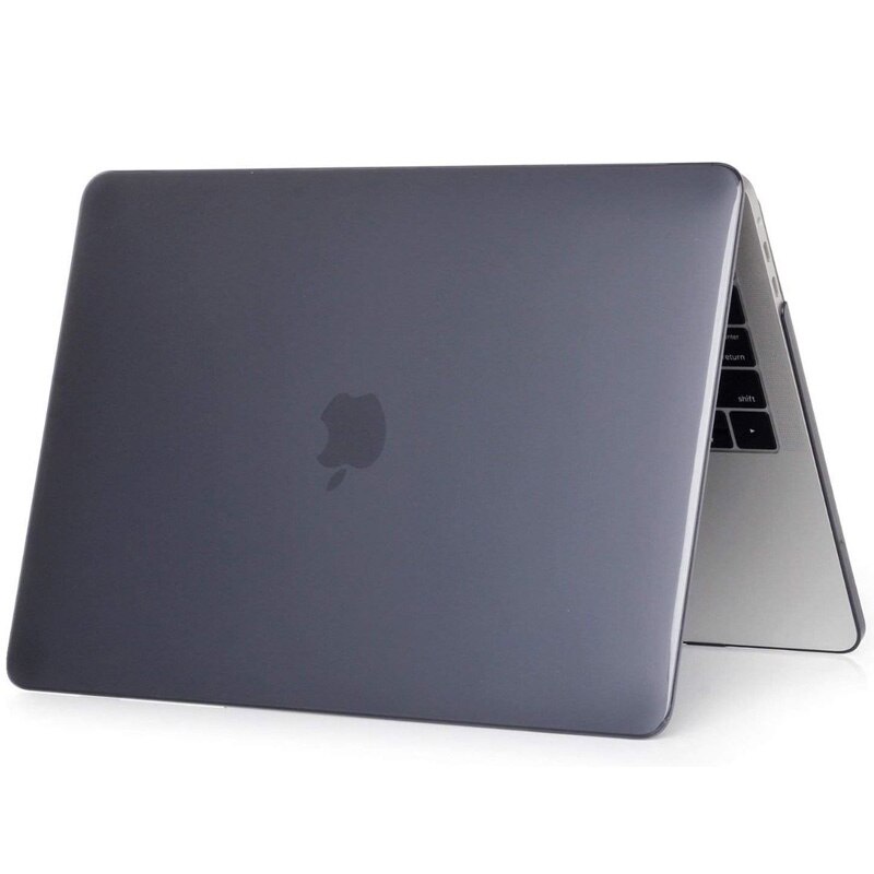 Husa Protectie Lucioasa, Compatibila cu MacBook Air 13.6", Ultra-Slim, Negru