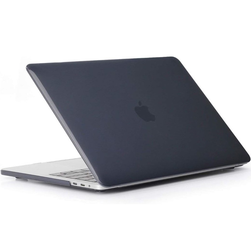 Husa Protectie Lucioasa, Compatibila cu MacBook Air 13.6", Ultra-Slim, Negru