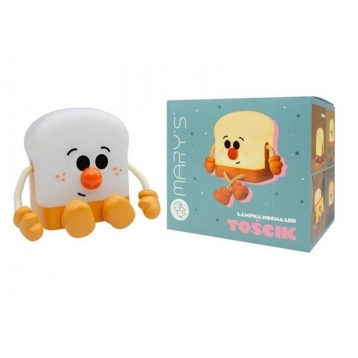 Lampa de noptiera cu LED, Mary's, paine prajita