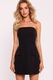 Rochie tip corset mini MOE, Negru