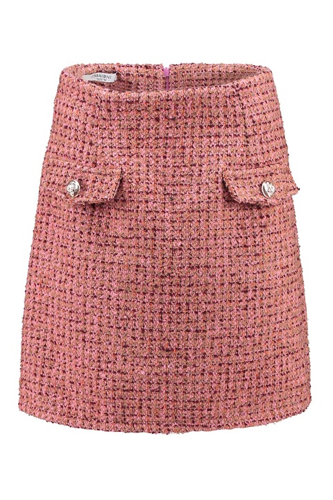 Zabaione, Fusta mini cu buzunare false, Roz prafuit, S