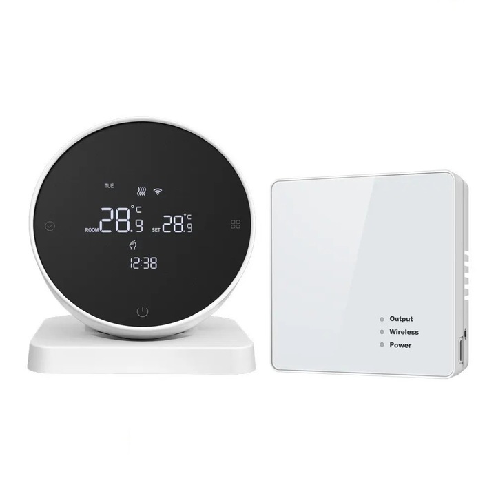 Термостат S3, Wi-Fi, TUYA, Smart Life, Интелигентен, Съвместим с Alexa, Google Home @SmartWiz