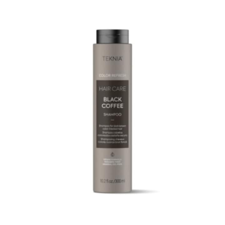 Sampon nuantator pentru par saten inchis Lakme Teknia Refresh Black Coffee 300ml
