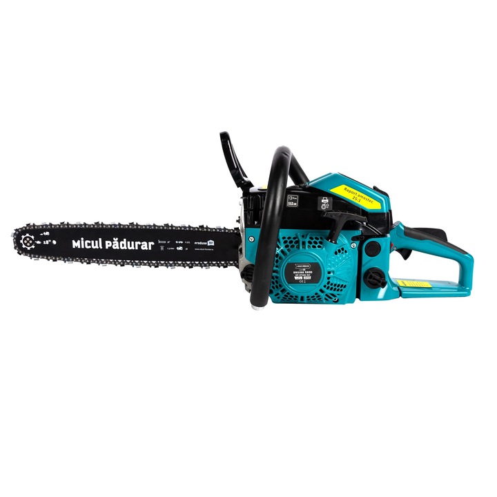 Micul Padurar láncfűrész 5800, 3,7 LE, egy 18"-os penge, gyorsindító lánc és magnézium indító