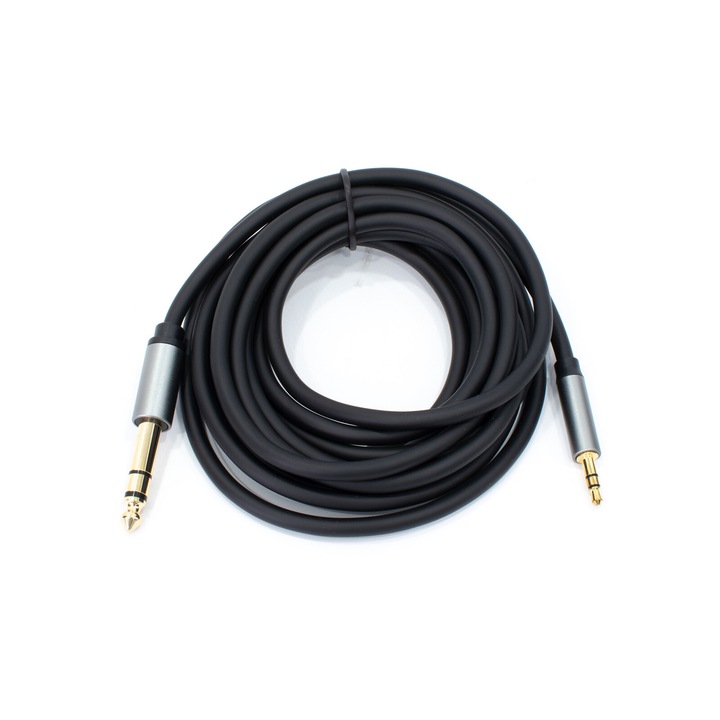 Thunder AU001-30 sztereo jelkábel (3,5 mm Jack – 6,3 mm Jack) – (3 m)