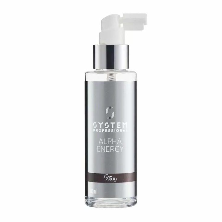 Tratament energizant par si scalp System Professional Alpha Energy X5A, 100 ml