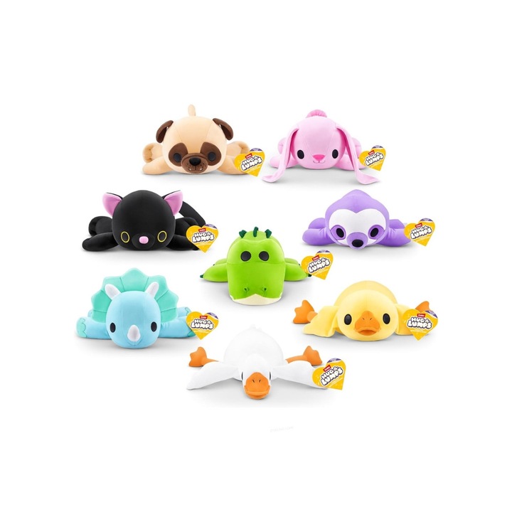 Jucarie de plus Hug−A−Lumps, medie, 1,5 kg, Zuru, Goose (Mav), Gisca