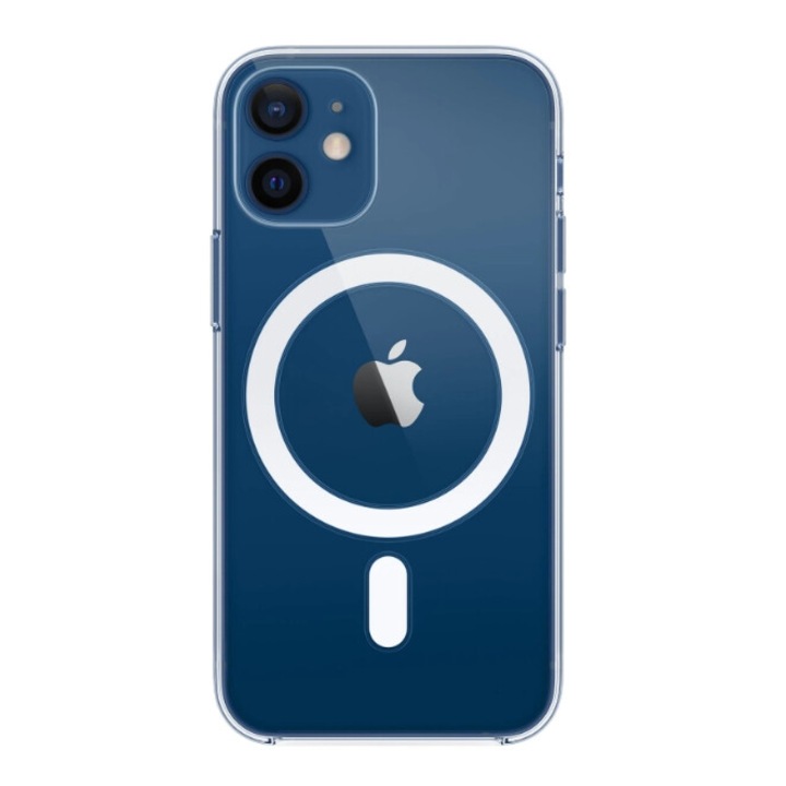 Carcasa pentru telefon mobil, potrivita pentru iphone 12mini, magnetica transparenta