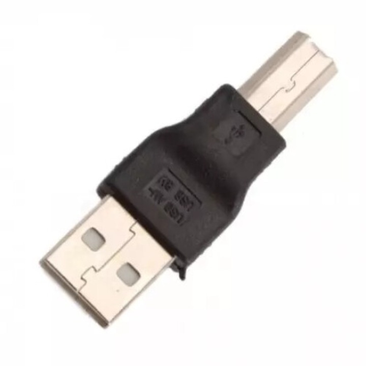 USB nyomtatókábel átalakító adapter csatlakozódugó A-B