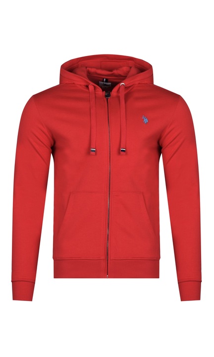 U.S.Polo Assn. - hanorac roz pentru barbati, Luke, cu fermoar M