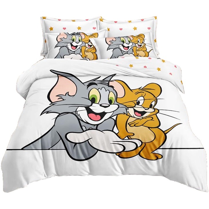 Lenjerie copii 4 piese Tom & Jerry