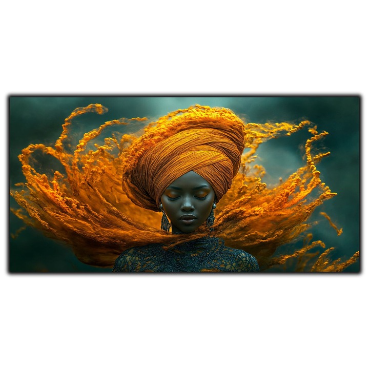 Tablou din Sticla pt Living sau Dormitor - Editie UNICAT - 120x60 cm - Zen Shadows 10