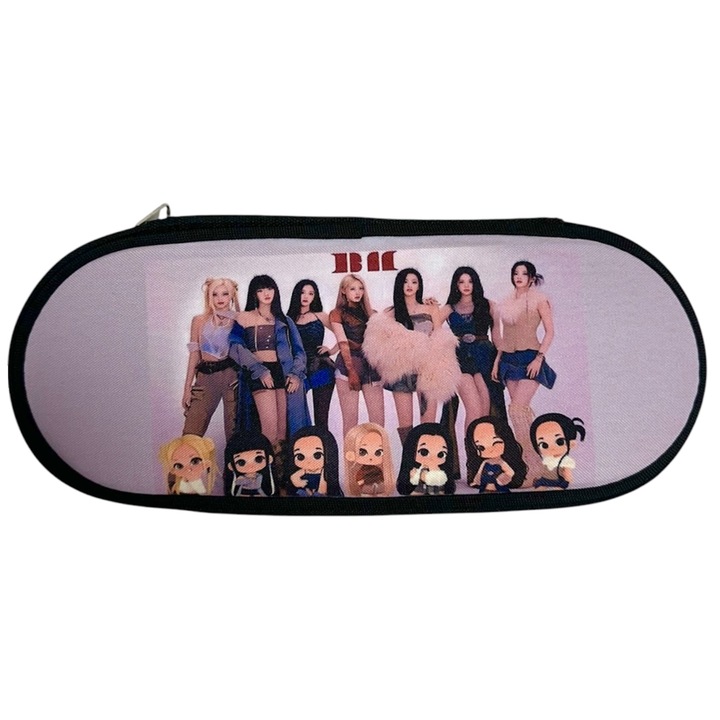 Személyre szabott tolltartó babymonster kpop zenekar, 23x9x7 cm