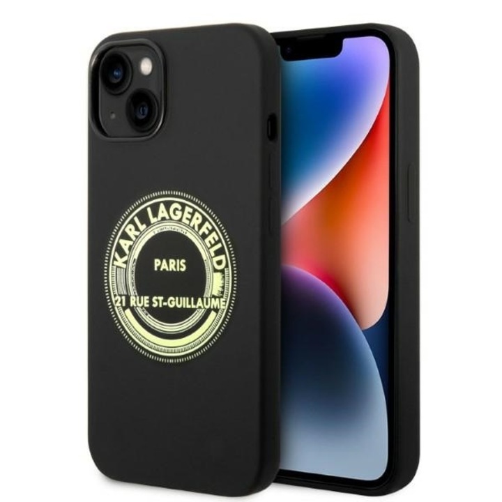 Husa Cu Grad Ridicat de Protectie pentru iPhone 15 Plus/iPhone 14 Plus, Tuds Grip, V45, Thermoresistant plastic, Intense Dark RSG