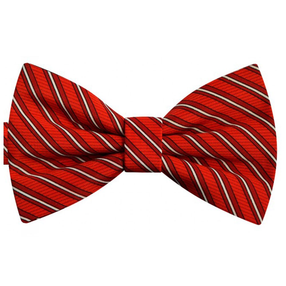 Papion butterfly rosu, model dungi albe