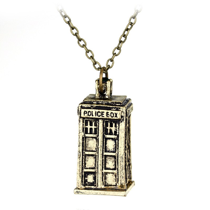 Pandantiv Medalion Lantisor Doctor Who Police