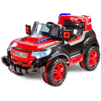 Vehicul electric Toyz PATROL 2x6V cu telecomanda Red Vehicul electric Toyz PATROL 2x6V cu telecomanda Red