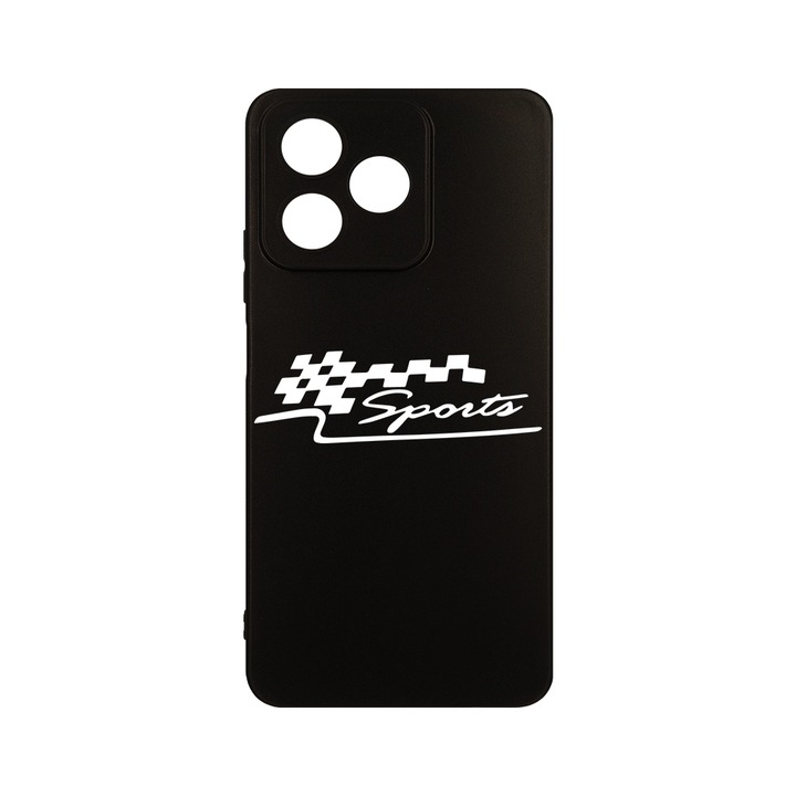 Husa pentru OPPO A40, BestCase® Slim SIlicon, Auto Sport, Protectie Camera, Antisoc, Rezistenta la uzura, c-B 1650